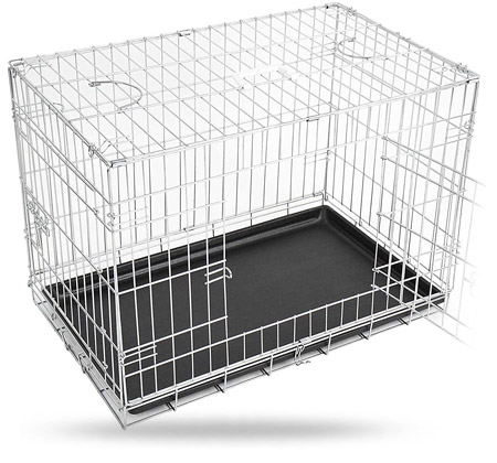 cage chien Leopet